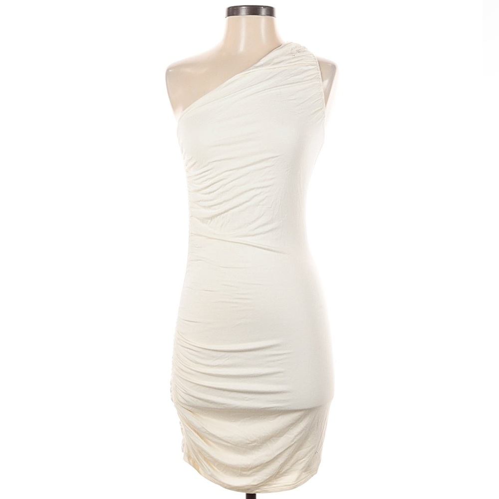 A New Day One-Shoulder Cream Dress
